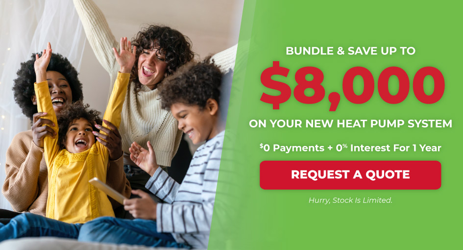 save up to $8,000 in heat pump rebates